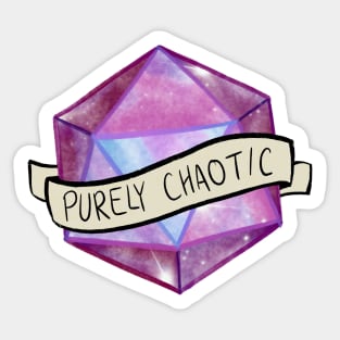 Purely Chaotic Sticker